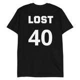 Camiseta unisex de manga corta- 40 libras perdidas