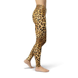 Jean Leopard Print Leggings - fashion$ense-6263